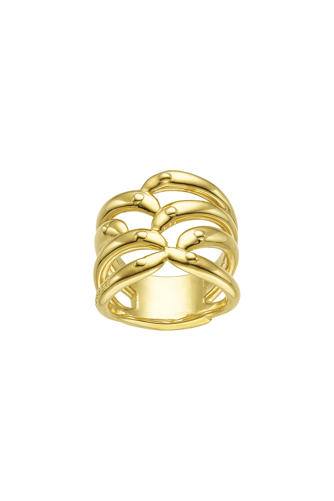 Feggeri-Psari-Ring-Gold-Vermeil-Statement-Cutout-Cocktail-Textured-Marine-Inspired-JEwellery