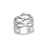 Feggeri-Psari-Ring-Silver-Platinum-Sterling-oversized-Long-thick-statement-cocktail-chunky-textured-cutout