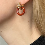Rollo Red Jasper Earrings