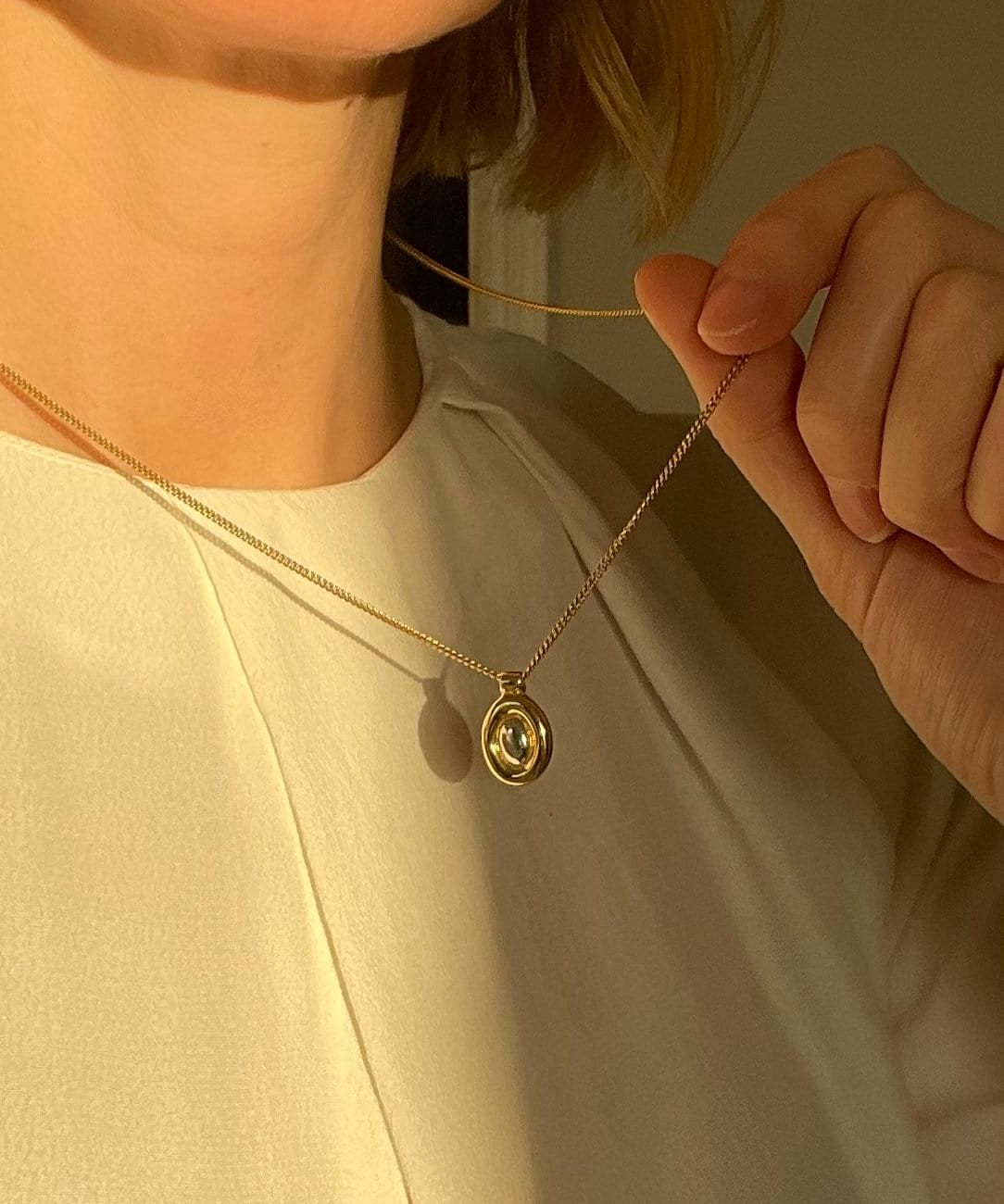 Ruddock-Renaissance-Pendant-Mixed-Metal-Gold-Plated-Sterling-Silver