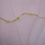 Junk-Jewels-Retro-Gemstone-Charm-Bracelet-Star-Flower-Chain-Heart-Diamond-Gemstone-Gold-Silver