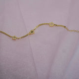 Junk-Jewels-Retro-Gemstone-Charm-Bracelet-Star-Flower-Chain-Heart-Diamond-Gemstone-Gold-Silver