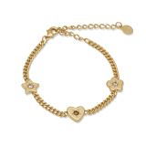 Junk-Jewels-Retro-Gemstone-Charm-Bracelet-Star-Flower--Heart-Diamond-Gemstone-Gold-Silver