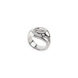 Ruddock-Ravel-riley-statement-cocktail-oversized-ring-fluid-interwoven-bold-chunky-pinky-signet-ring-sculptural-twist-sterling-Silver-demifine-contemporary-jewellery-golden