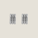 Ruddock-Rizzo-Hoop-Earrings-Three-Layer-Sculptural-Ribbed-Hoops-Butter-Curl-Sterling-Silver-18ct-Gold-Plated-Chunky-Bold-Jewellery