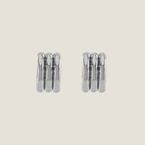 Ruddock-Rizzo-Hoop-Earrings-Three-Layer-Sculptural-Ribbed-Hoops-Butter-Curl-Sterling-Silver-18ct-Gold-Plated-Chunky-Bold-Jewellery
