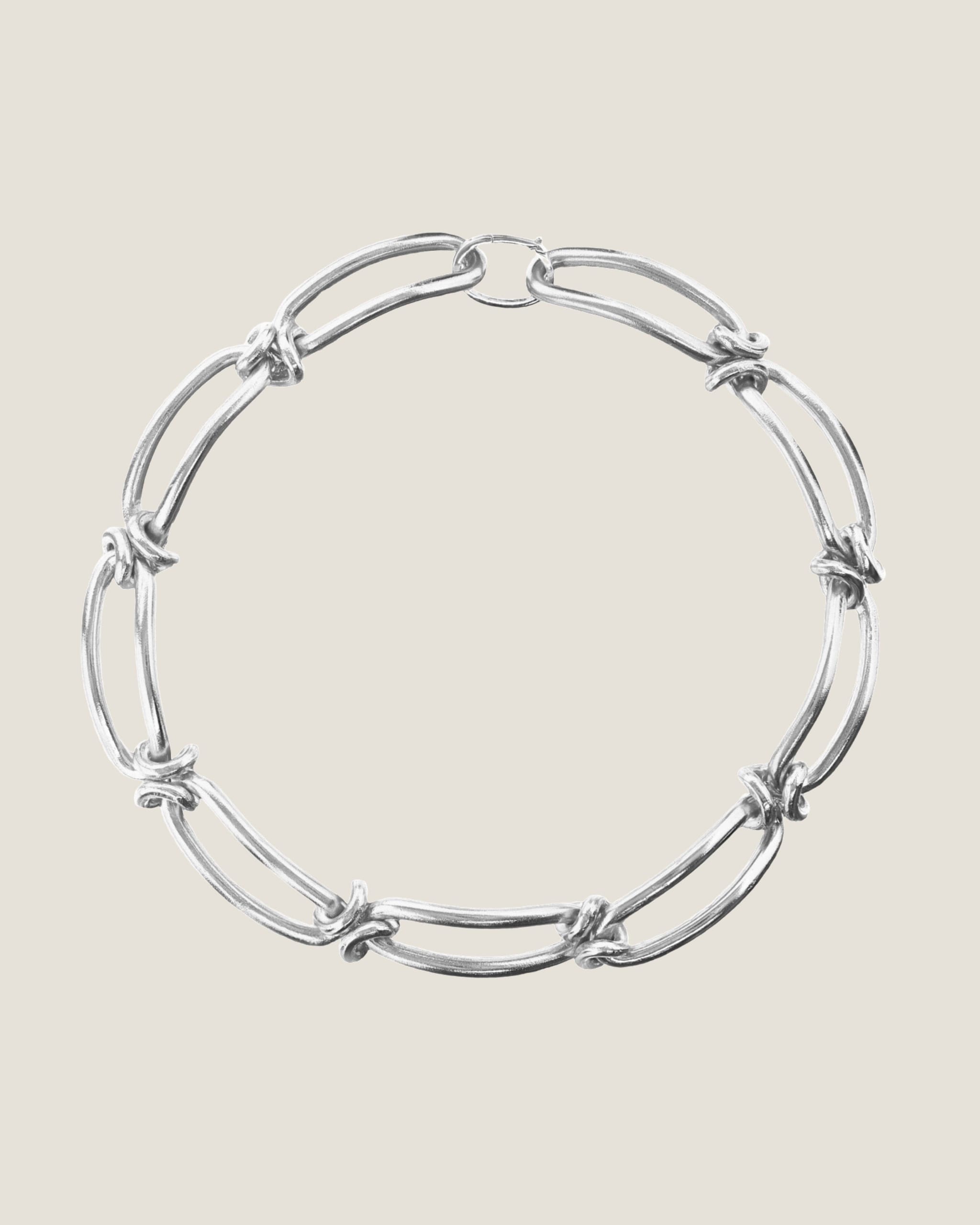 Ruddock-Rollo-Chunky-Oval-Loop-Chain-Statement-Necklace-18ct-Gold-Plated-Sterking-Silver