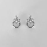 Rollo Link Earrings Gold - Golden
