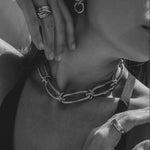 Ruddock-Rollo-Drop-Stud-Dangle-Earrings-Hoop-Hoops-Statement
