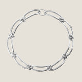 Rollo Chain Necklace Silver