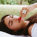 Squeeze-London-Rose-of-Sharon-Flower-Two-Part-Hibiscus-Petal-White-Enamel-Statement-Cocktail-Ring-Double-Ring-Sterling-Silver-Gold-Plated-Floral