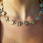 Squeeze-London-Rosella-Dream-Flower-Charm-Necklace-Chunky-Statement-Gold-Vermeil-Sterling-Silver