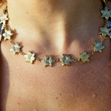 Squeeze-London-Rosella-Dream-Flower-Charm-Necklace-Chunky-Statement-Gold-Vermeil-Sterling-Silver