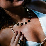 Squeeze-London-Rosella-Dream-Flower-Charm-Necklace-Chunky-Statement-Gold-Vermeil-Sterling-Silver