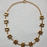 Squeeze-London-Rosella-Dream-Flower-Charm-Necklace-Chunky-Statement-Gold-Vermeil-Sterling-Silver