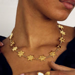 Squeeze-London-Rosella-Dream-Flower-Charm-Necklace-Chunky-Statement-Gold-Vermeil-Sterling-Silver