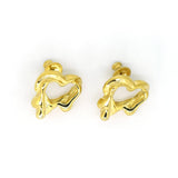 Tilly-Sudsbury-Sad-Girl_heart_molten_stud-statement-chunky-earrings-solid-gold