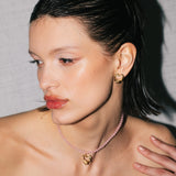 Sad Girl Studs - Golden