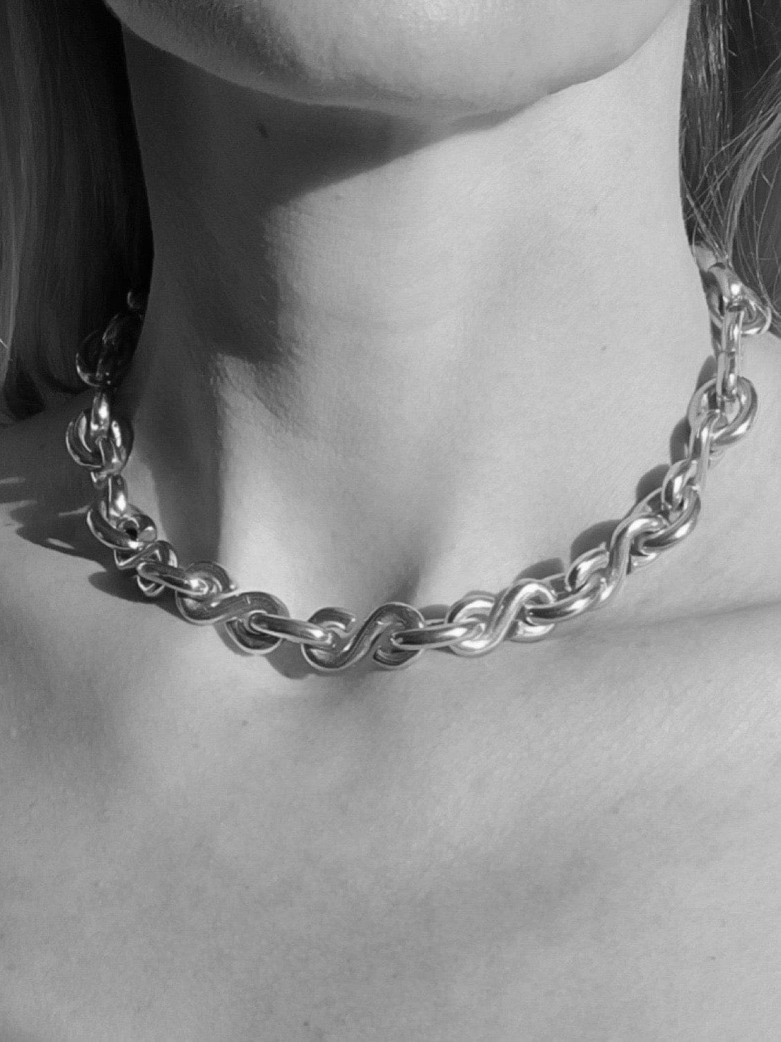 Saint Malo Chain Necklace Silver - Golden