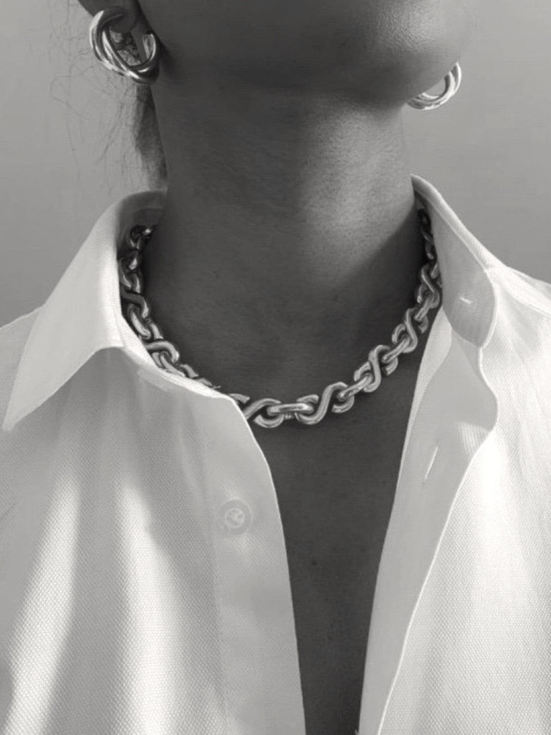 Saint Malo Chain Necklace Silver - Golden
