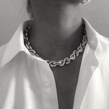 Saint Malo Chain Necklace Silver - Golden