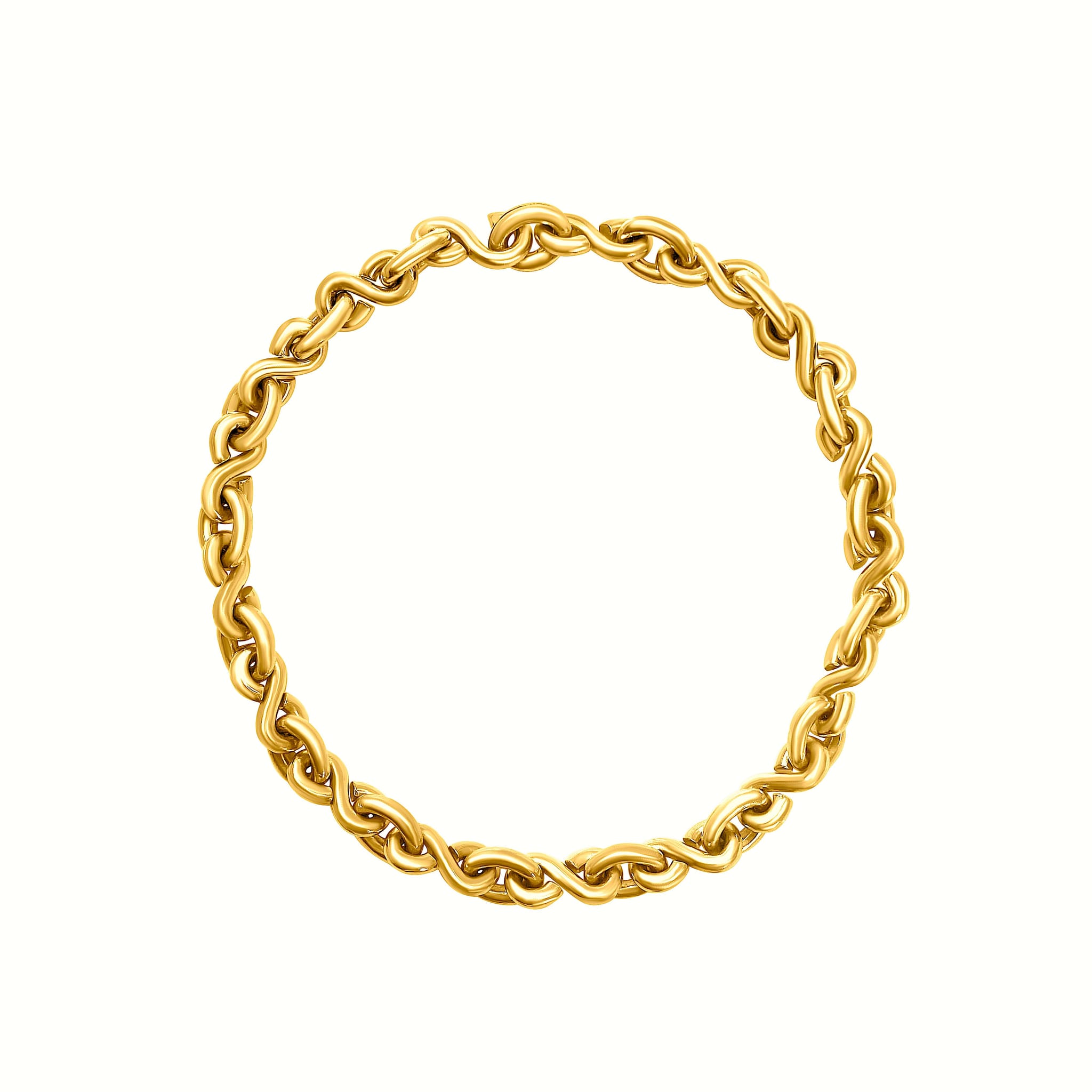 Saint Malo Chain Necklace Silver - Golden