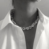 Saint Malo Chain Necklace Silver
