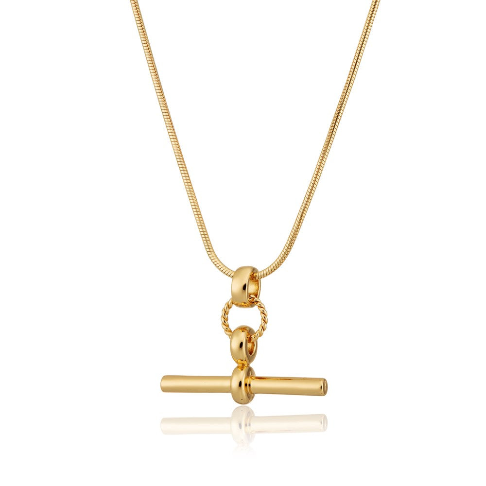 scream-pretty-gold--plated-chunky-t-bar-snake-chain-long-cool-everyday-trending-necklace-kelly-springham-minimal-jewellery-demifine