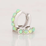 scream-pretty-lime-green-opal-gemstone-huggie-hoop-hoops-earrings-stone-cool-ear-stack-stacking-jewellery-demifine-everyday-colourful-90s