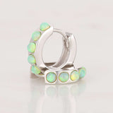 scream-pretty-lime-green-opal-gemstone-huggie-hoop-hoops-earrings-stone-cool-ear-stack-stacking-jewellery-demifine-everyday-colourful-90s