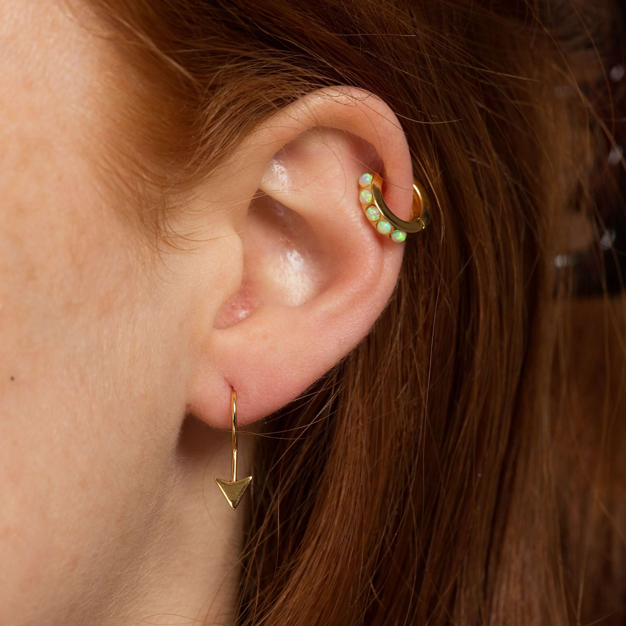 scream-pretty-lime-green-opal-gemstone-huggie-hoop-hoops-earrings-stone-cool-ear-stack-stacking-jewellery-demifine-everyday-colourful-90s