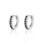 scream-pretty-silver-and-black-gemstone-cubic-zirconia-diamond-stone-huggie-hoop-earrings-ear-stack-essential-everyday