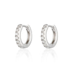 scream-pretty-silver-huggie-hoop-earrings-with-clear-cubic-zirconia-diamond-sparkle-stones-silver-gold-minimal-cool-chic-jewellery-ear-stack-everyday-demifine-comfortable
