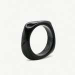 Sculpted Square Bangle - Golden