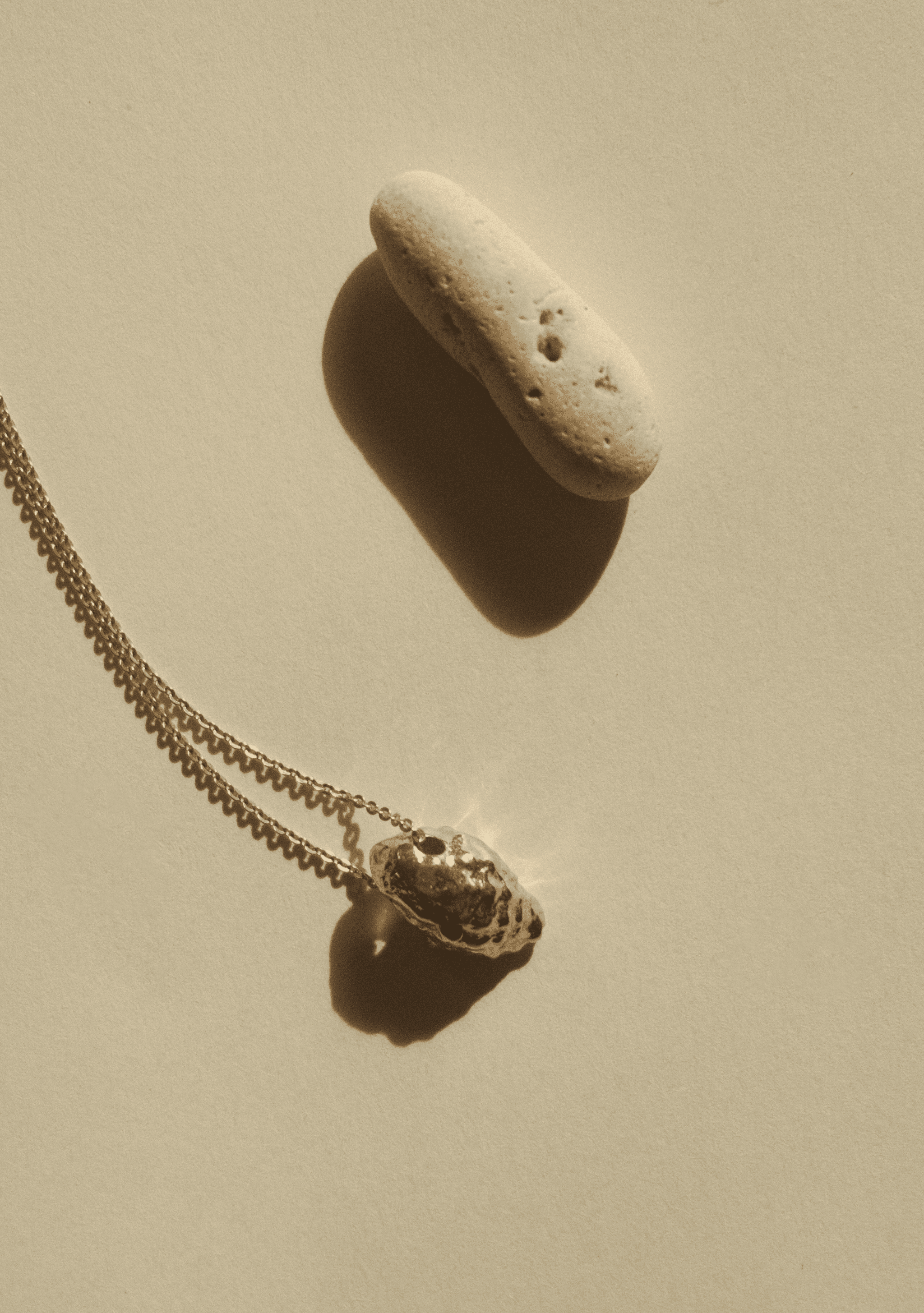 Feggeri-Shell-Conch-Pendant-Marine-Coastal-Necklace-Gold-Vermeil-Chain
