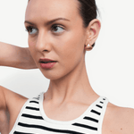 Shell Ear Studs - Golden