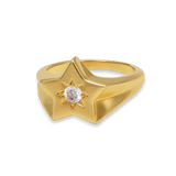 Junk-Jewels-Shooting-Star-Diamond-cubic-zirconia-Signet-Ring-gold