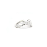 Wavey Stacker Ring Silver