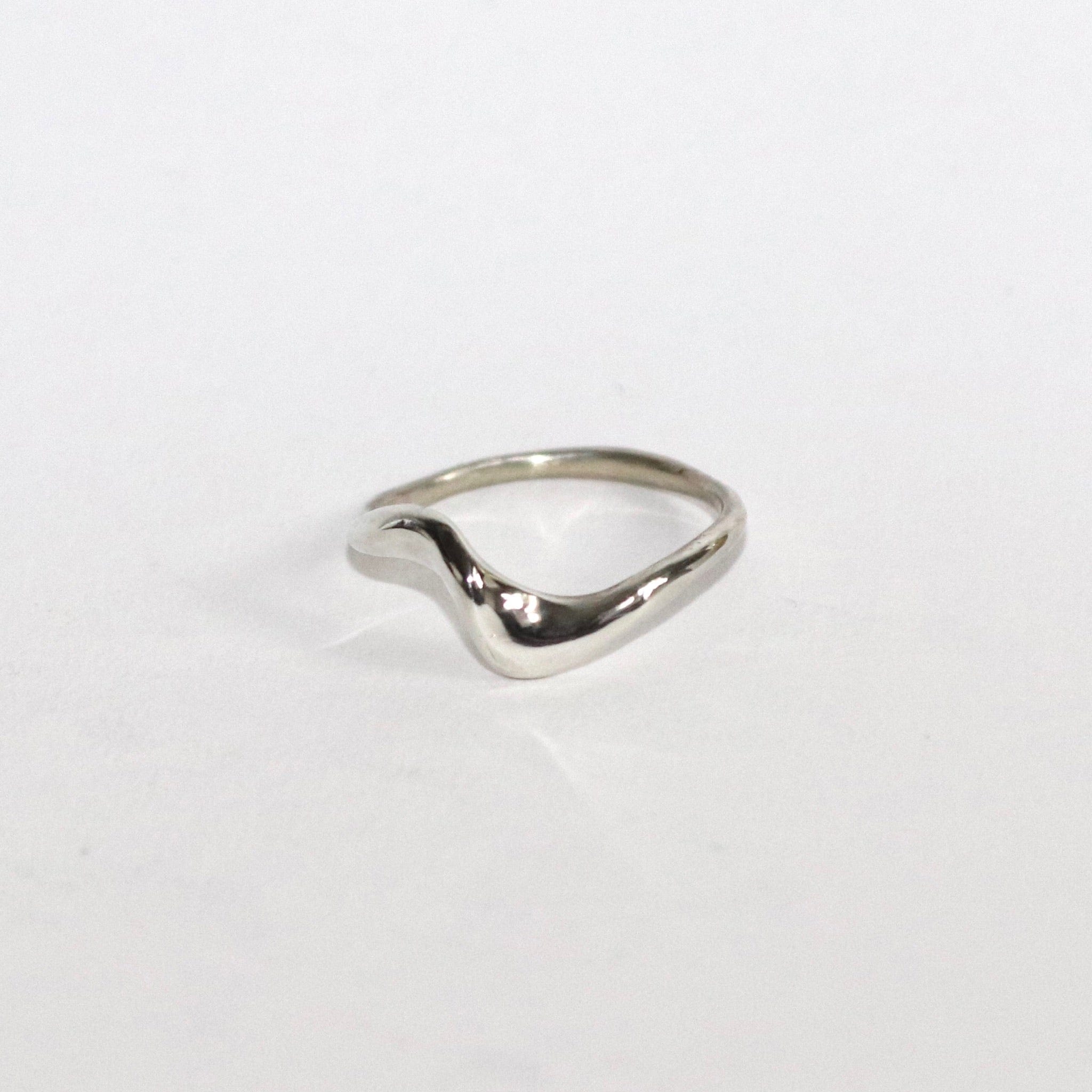 Blume-Jewellery-Sterling-Silver-Arch-Ring-Curved-Wave-Stacking-Band-Handmade-Cool-Contemporary-Everyday-Timeless-Design-Handmade-UK