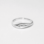 Blume-Jewellery-Sterling-Silver-Wave-Bombe-Ring-Lab-Diamond-Chunky-Statement-Band-Handmade-Contemporary-Cool-Jewellery-UK-5-Stones-Clear1