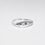 Blume-Jewellery-Sterling-Silver-Wave-Bombe-Ring-Lab-Diamond-Chunky-Statement-Band-Handmade-Contemporary-Cool-Jewellery-UK-5-Stones-Clear