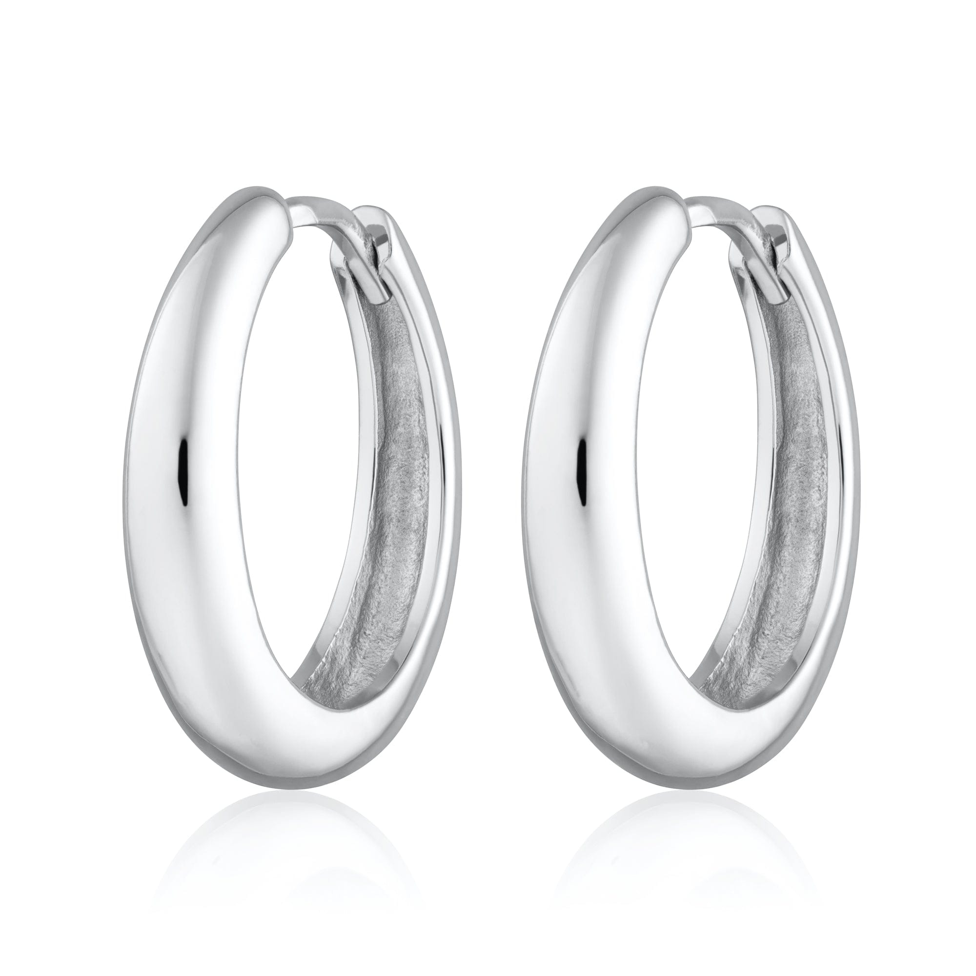 Scream-Pretty-Hannah-Martin-Large-Foundation-Classic-Hoop-Earrings-Silver-Chunky-Large-Hoops-Minimal-Sleek-Everyday-Jewellery-DemiFine-