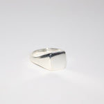Blume-Jewellery-Silver-Sterling-Signet-Ring-Soft-Square-Rounded-Edge-Chunky-Statement-Pinky-Ring-Vintage-Classic-Timeless-Jewellery-Gift-Modern-Heirloom-Sterling-Silver-Handmade-UK