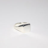 Blume-Jewellery-Silver-Sterling-Signet-Ring-Soft-Square-Rounded-Edge-Chunky-Statement-Pinky-Ring-Vintage-Classic-Timeless-Jewellery-Gift-Modern-Heirloom-Sterling-Silver-Handmade-UK