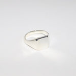 Blume-Jewellery-Silver-Sterling-Signet-Ring-Soft-Square-Rounded-Edge-Chunky-Statement-Pinky-Ring-Vintage-Classic-Timeless-Jewellery-Gift-Modern-Heriloom-Sterling-Silver-Handmade-UK