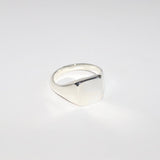 Blume-Jewellery-Silver-Sterling-Signet-Ring-Soft-Square-Rounded-Edge-Chunky-Statement-Pinky-Ring-Vintage-Classic-Timeless-Jewellery-Gift-Modern-Heriloom-Sterling-Silver-Handmade-UK