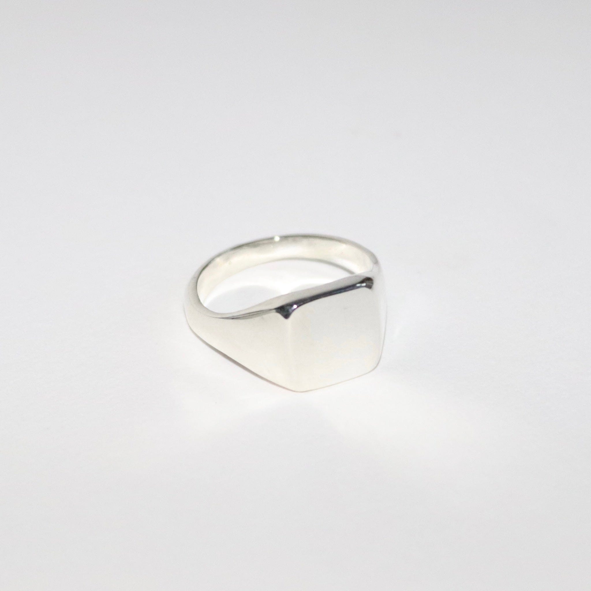 Blume-Jewellery-Silver-Sterling-Signet-Ring-Soft-Square-Rounded-Edge-Chunky-Statement-Pinky-Ring-Vintage-Classic-Timeless-Jewellery-Gift-Modern-Heriloom-Sterling-Silver-Handmade-UK