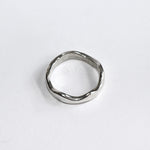 Silver Wave Ring - Golden