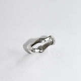 Silver Wave Ring - Golden