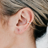 Crux Sterling Silver Ear Cuff